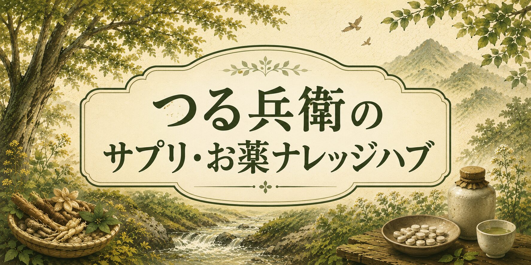 つる兵衛のサプリ・お薬ナレッジハブ