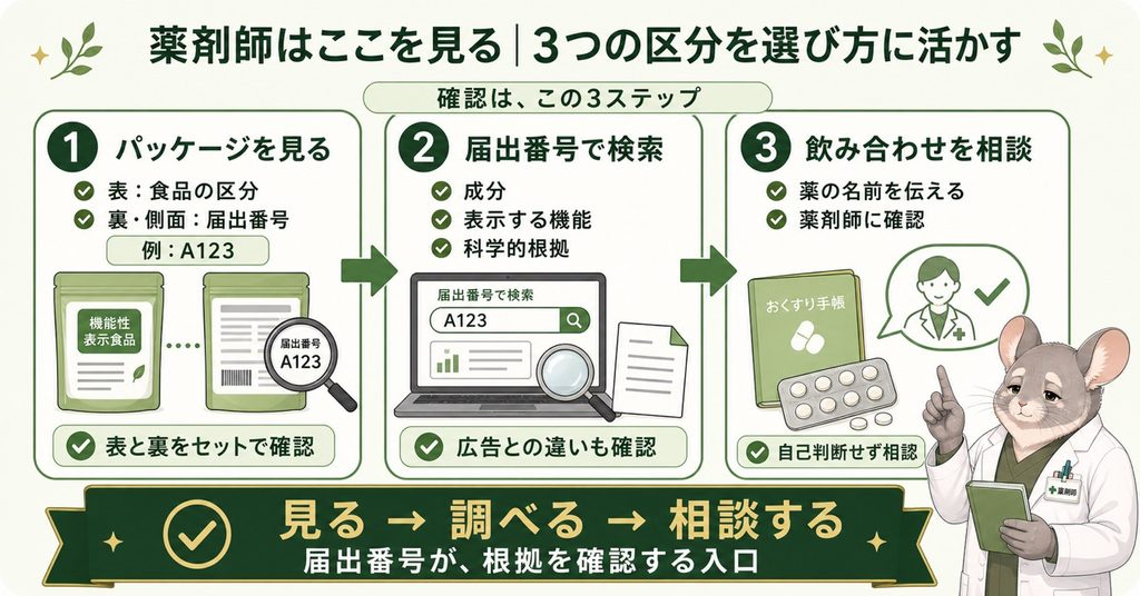 機能性表示食品の見方